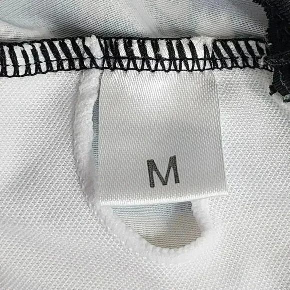 Tankini Black Red Swimwear Swim Suit Top Bathing Sleeveless Size Medium - Picture 3 of 3